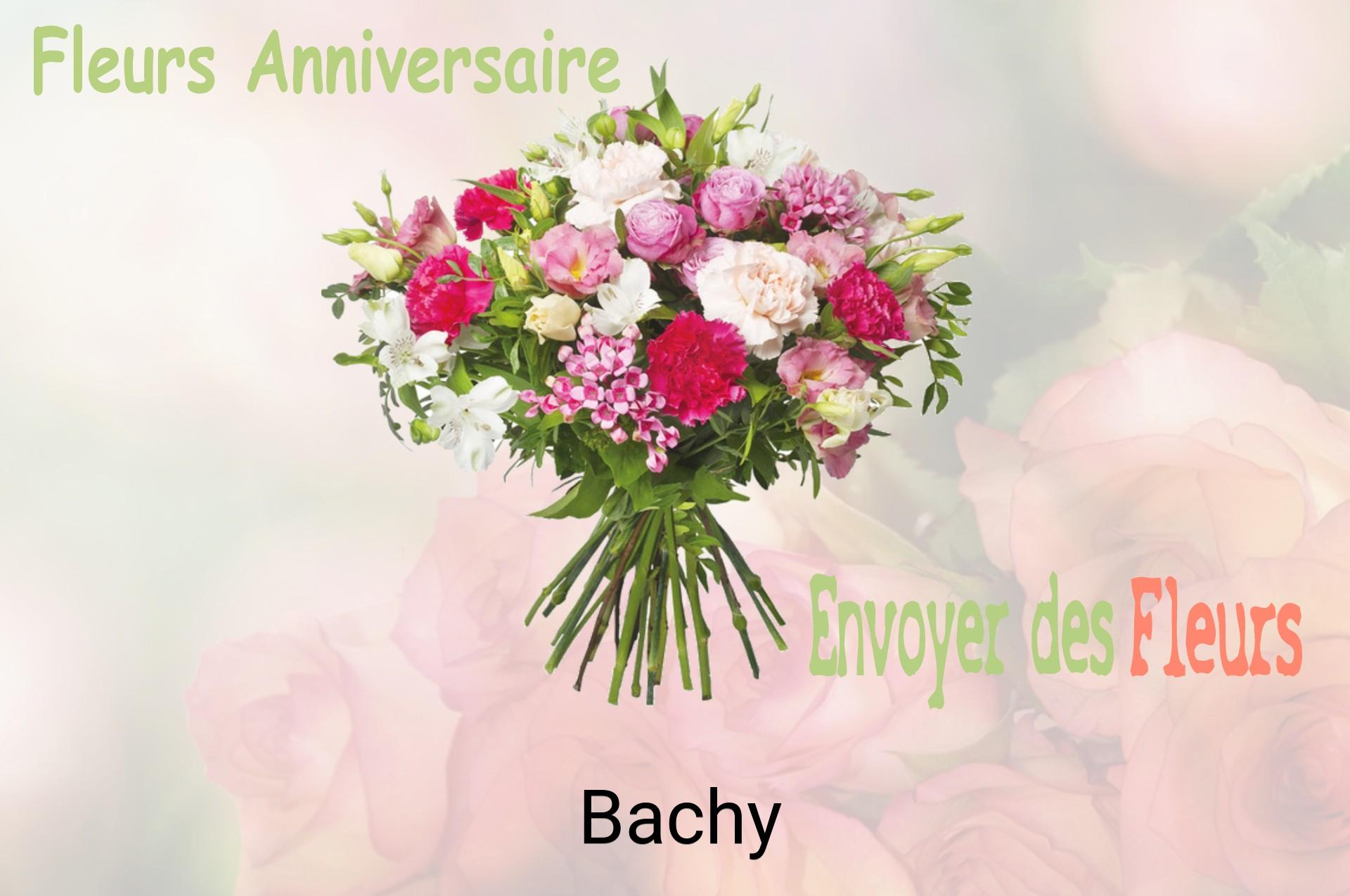 Bouquet de fleurs d’anniversaire livré à Bachy